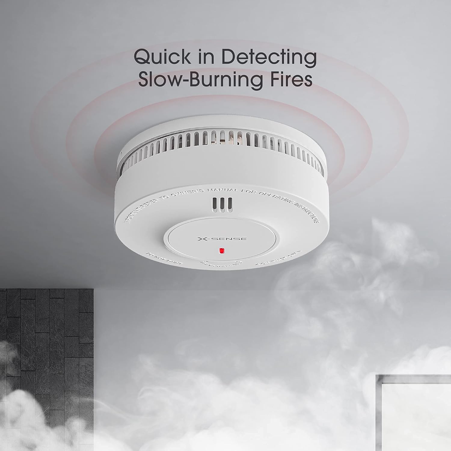 X-Sense Smoke Alarm, 10-Year B - Smoke Detector Interconnected ulasan dan harga