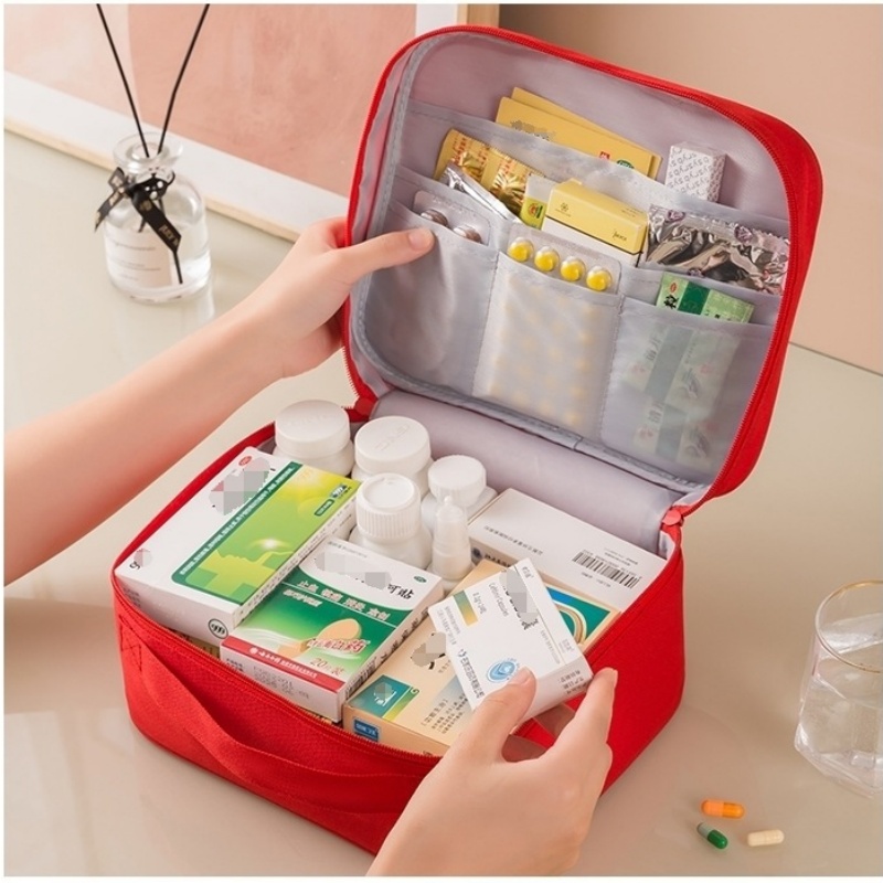 3 Pcs/set Portable Medical Sto - First Aid Bag Kit ulasan dan harga