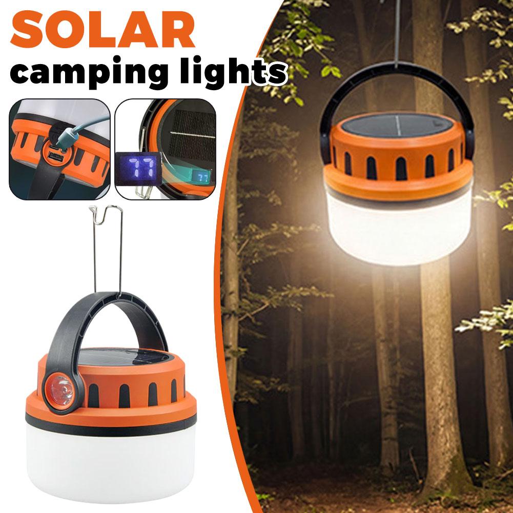Solar Rechargeable Camping Lan - Power Outage Light ulasan dan harga