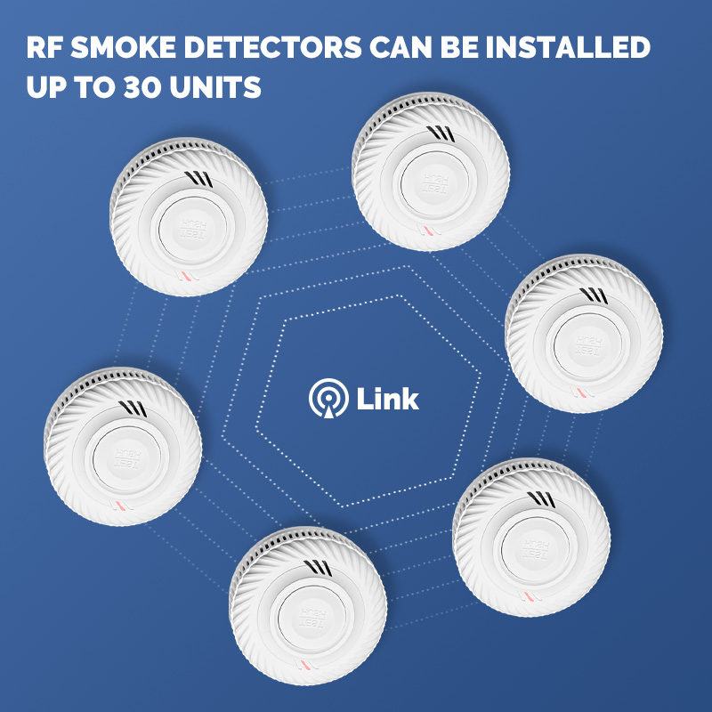 Interconnected Smoke Alarms 10 - Smoke Detector Interconnected ulasan dan harga
